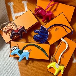 Hermès Bag Charms- Rodeos & a GeeGee Savannah Zebra